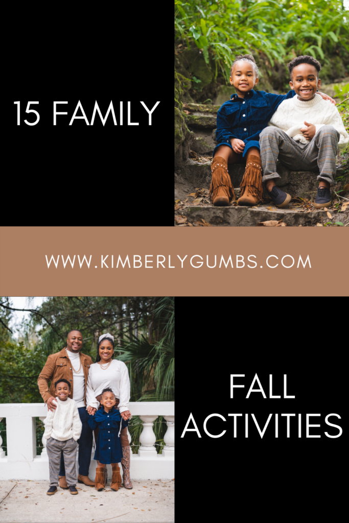 15 FALL FAMILY ACTIVITIES