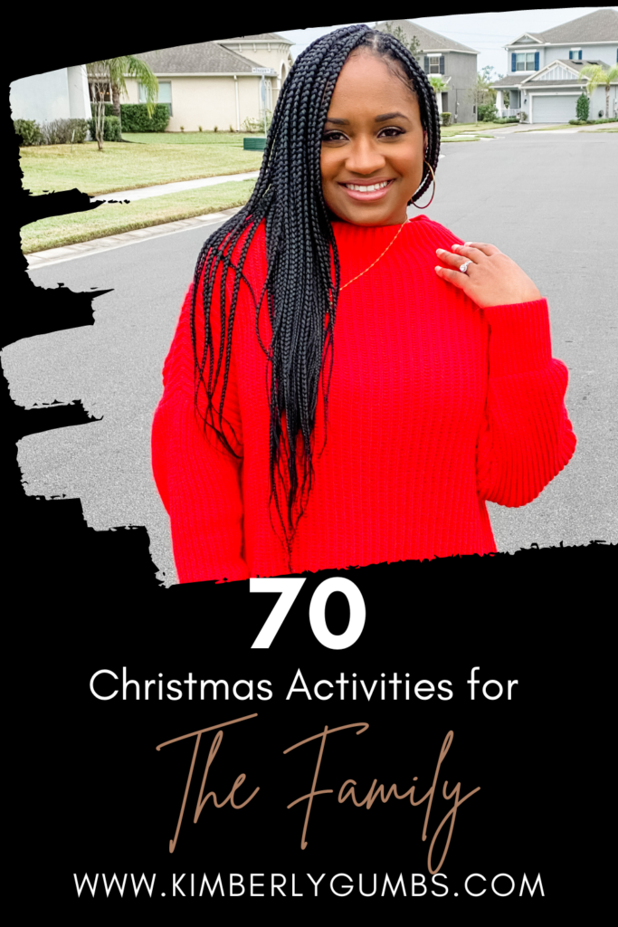 70 Christmas Activities For The Family